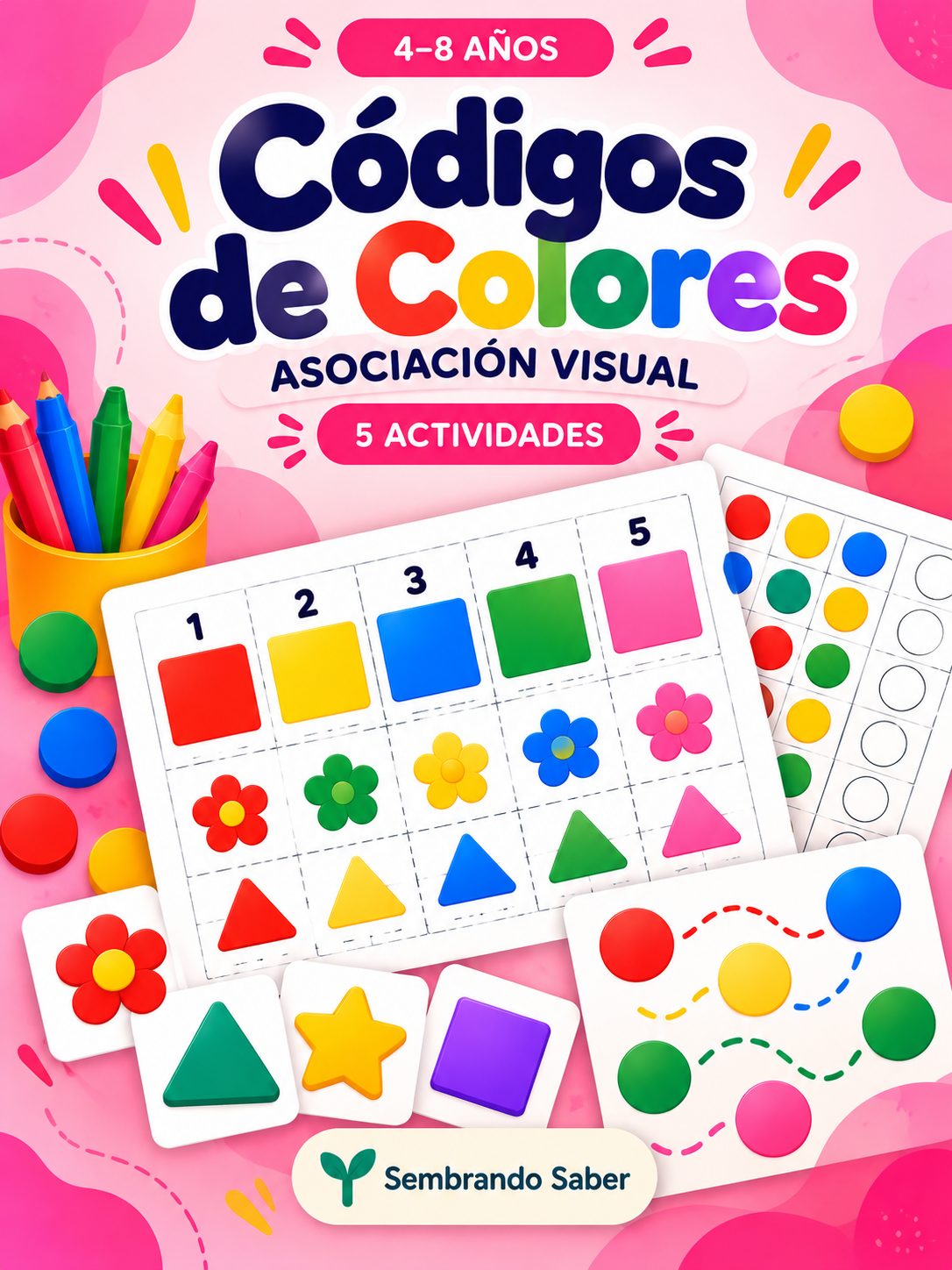Portada de Códigos de colores y asociación visual