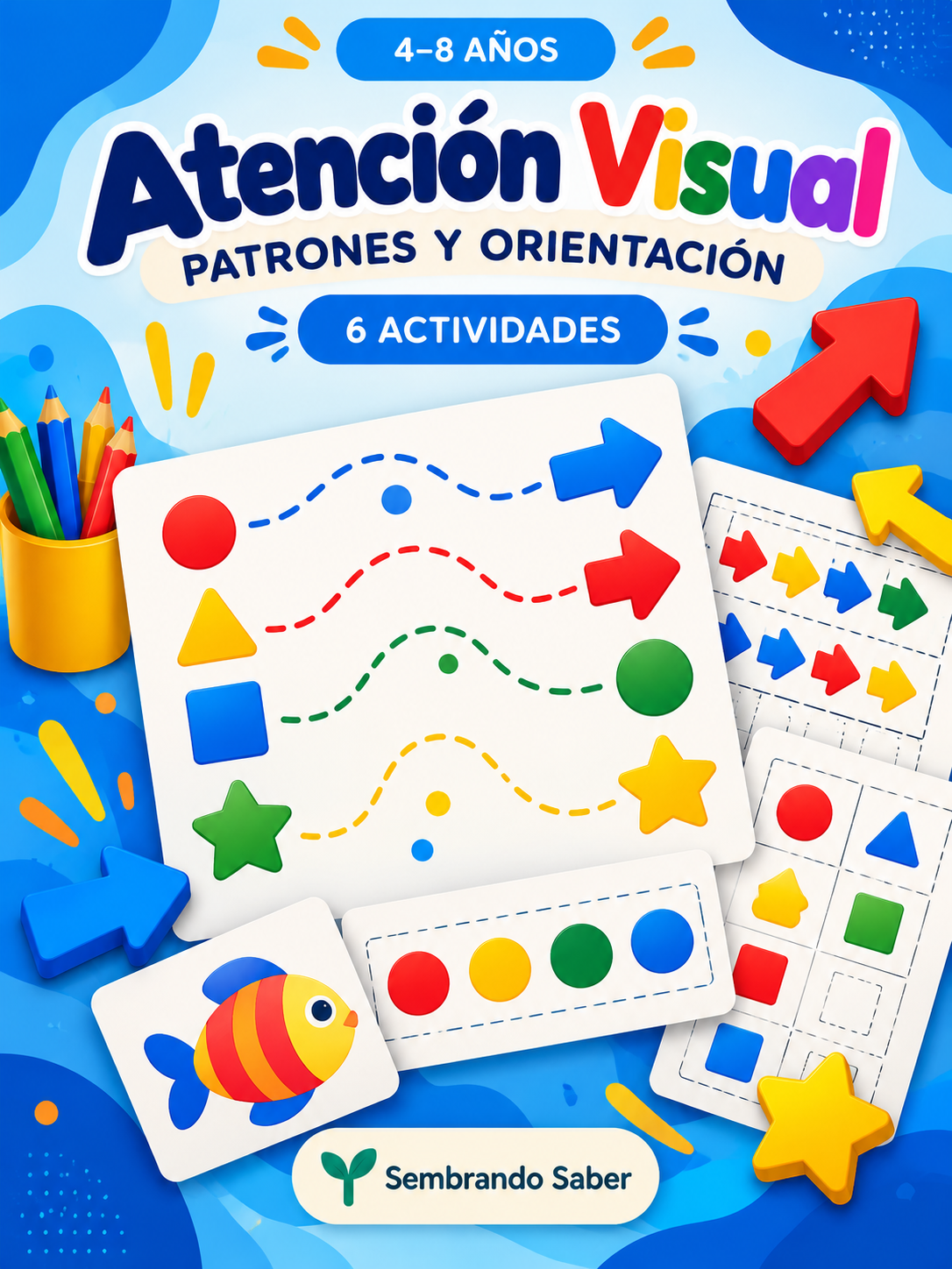 Portada de Atención visual, patrones y orientación