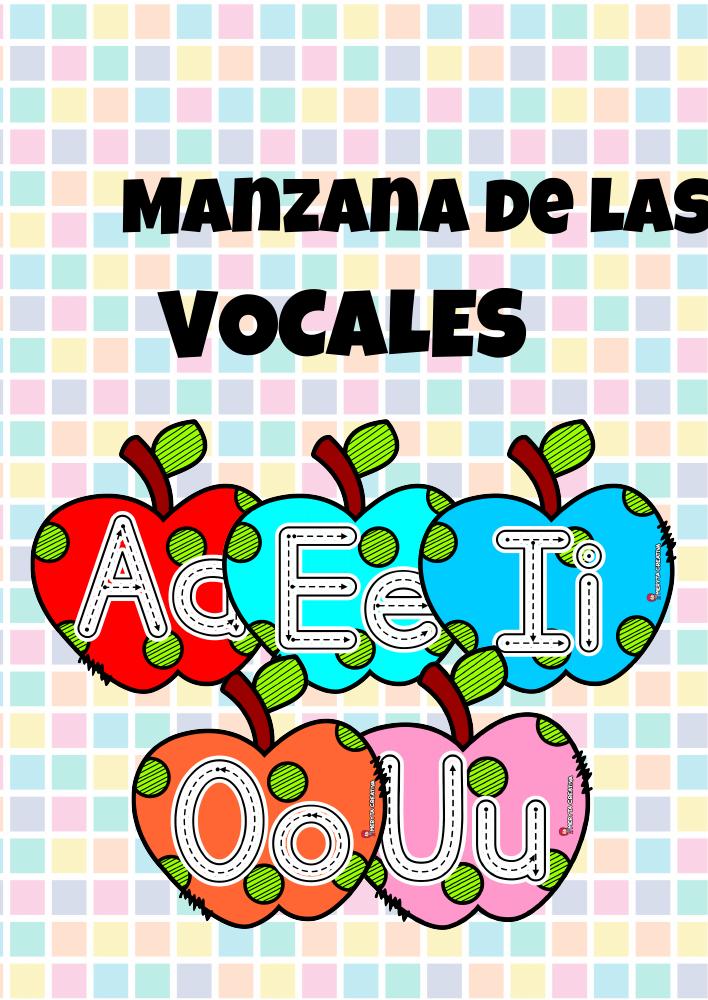 Portada de Manzana de las vocales