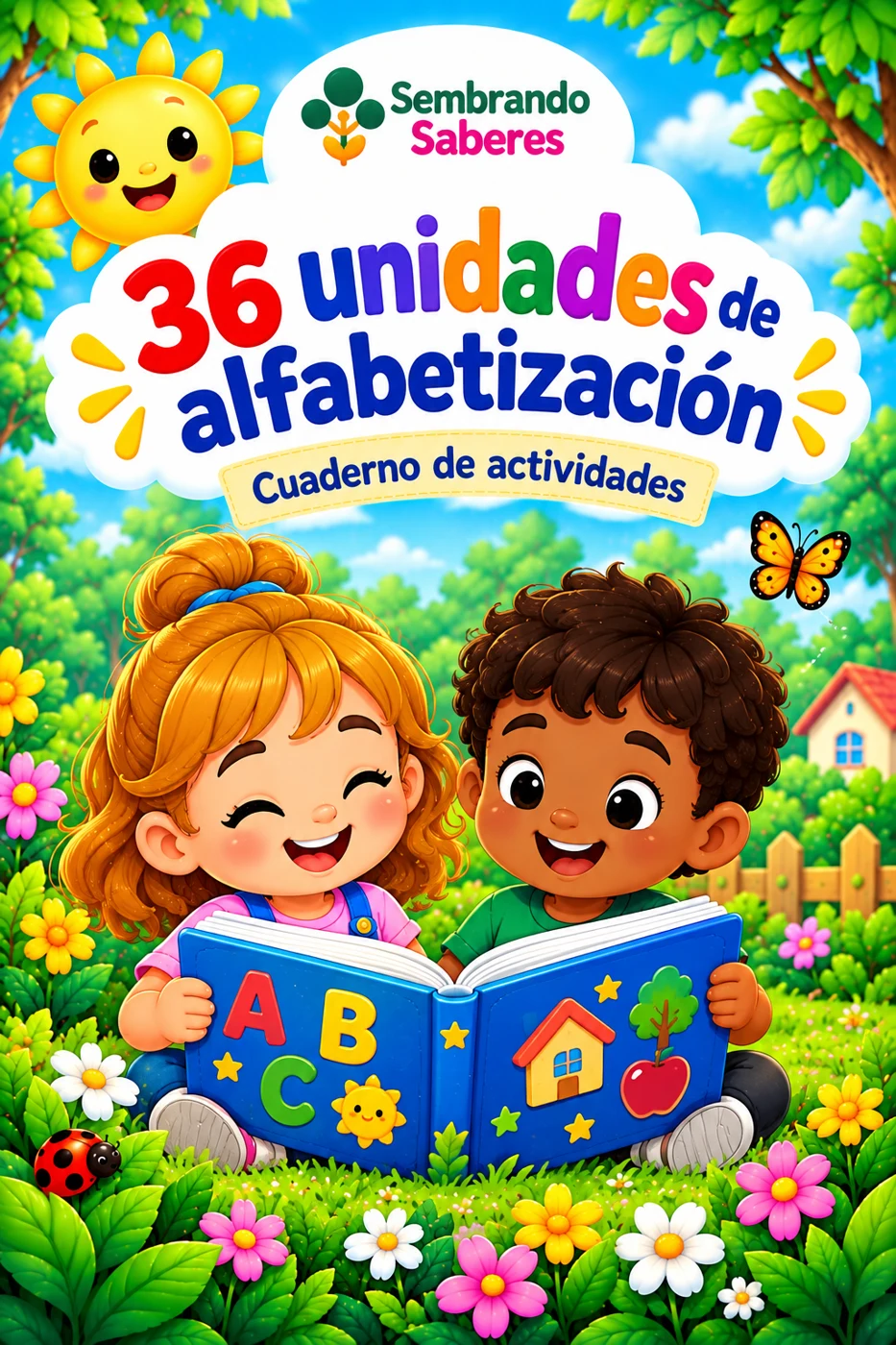 Portada de 36 unidades de alfabetización