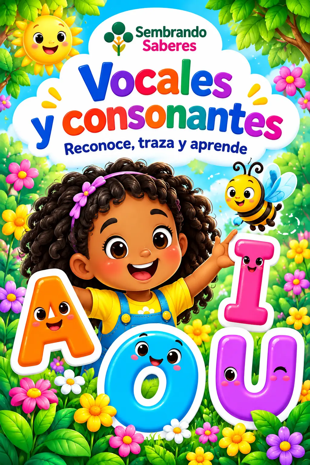 Portada de Vocales y consonantes